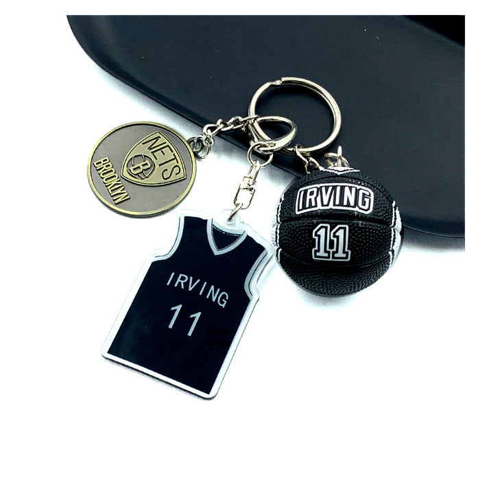 Wholesale Lakers Kobe James Curry Jersey Keychain  MOQ≥2 JDC-KC-MMX001