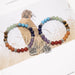 Jewelry WholesaleWholesale Colorful Beaded Bracelet Natural Stone Amethyst Bracelet Peach Heart Bracelet JDC-BT-YanH001 Bracelet 燕鸿 %variant_option1% %variant_option2% %variant_option3%  Factory Price JoyasDeChina Joyas De China