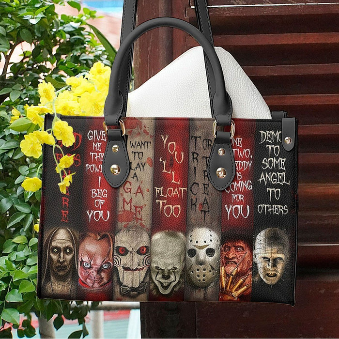 Wholesale Handbag PU Horror Cartoon Printing Large Capacity (M) JDC-HB-Xinp003