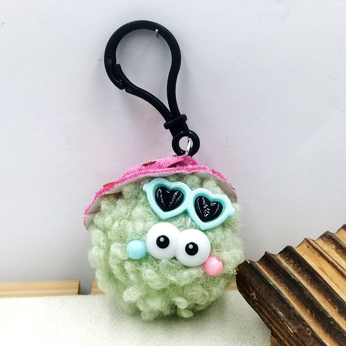 Jewelry WholesaleWholesale Cartoon Briquette Pixie Hairball Keychain MOQ≥2 JDC-KC-QiShi010 Keychains 奇释 %variant_option1% %variant_option2% %variant_option3%  Factory Price JoyasDeChina Joyas De China