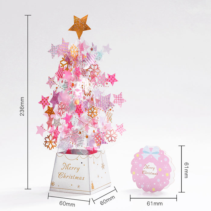 Wholesale Greeting Cards 3D Creative Christmas Cards JDC-GC-LiD001