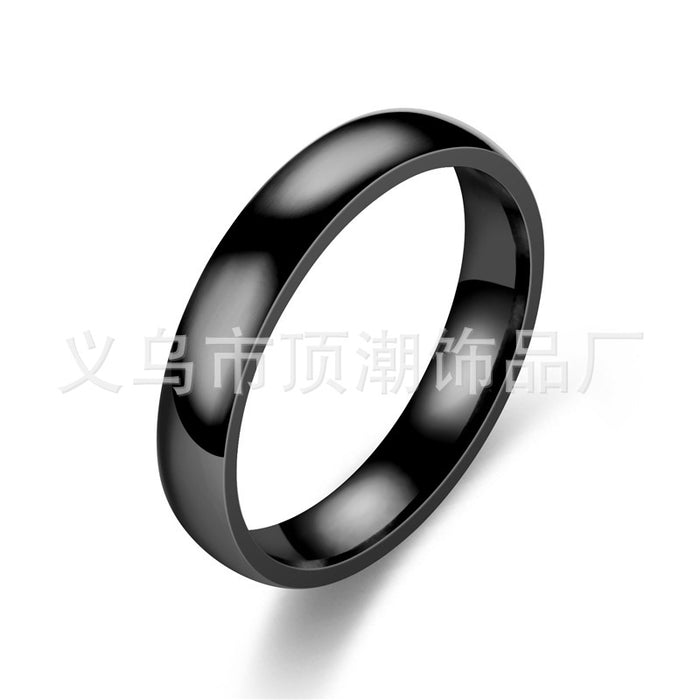 Jewelry WholesaleWholesale circular arc stainless steel smooth ring JDC-RS-Dingc009 Rings 顶潮 %variant_option1% %variant_option2% %variant_option3%  Factory Price JoyasDeChina Joyas De China