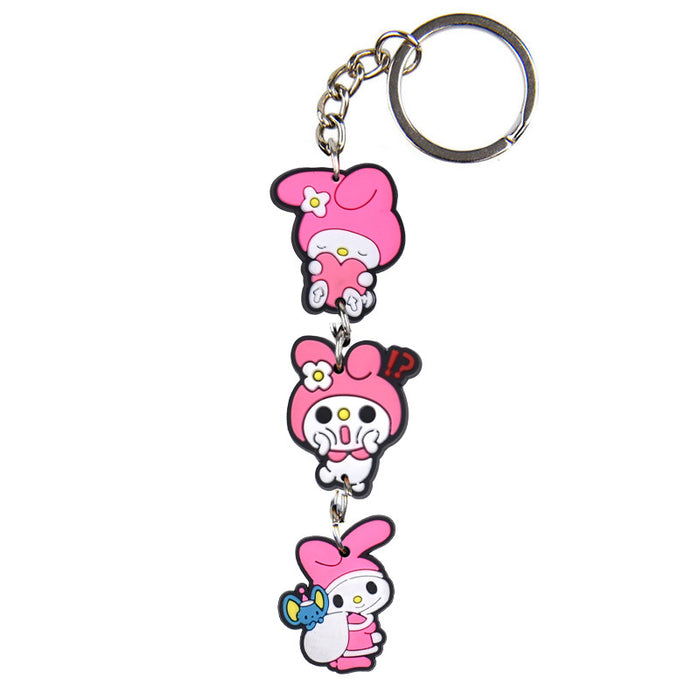 Wholesale Keychains PVC Cute Cartoon Anime(S) MOQ≥10 JDC-KC-BZYH006