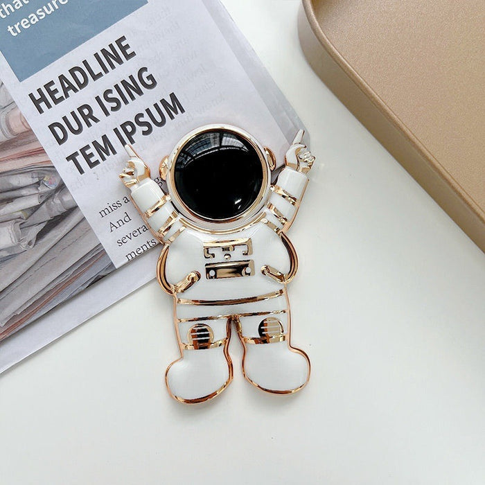 Wholesale Grips Mobile Phone Holder Cartoon Spaceman Plastic Phone Holder JDC-PS-Xuman001