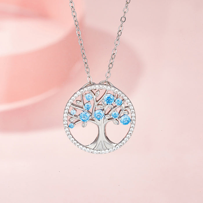 Wholesale Life Tree Necklace Niche Celasm Chain JDC-NE-MLJ001