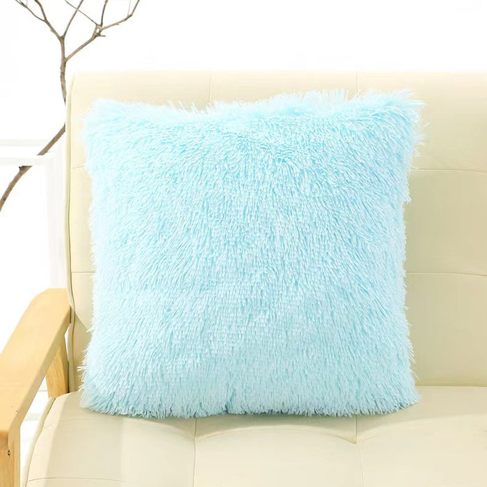 Wholesale Pillowcase Solid Color Plush Double Sided JDC-PW-Qiding001