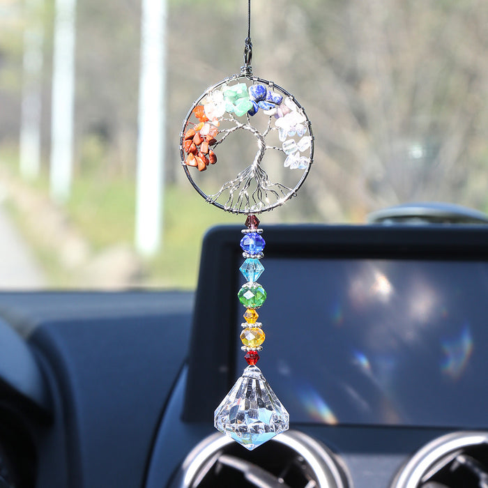 Wholesale car pendant car interior decoration creative security crystal MOQ≥2 JDC-DC-BGM005