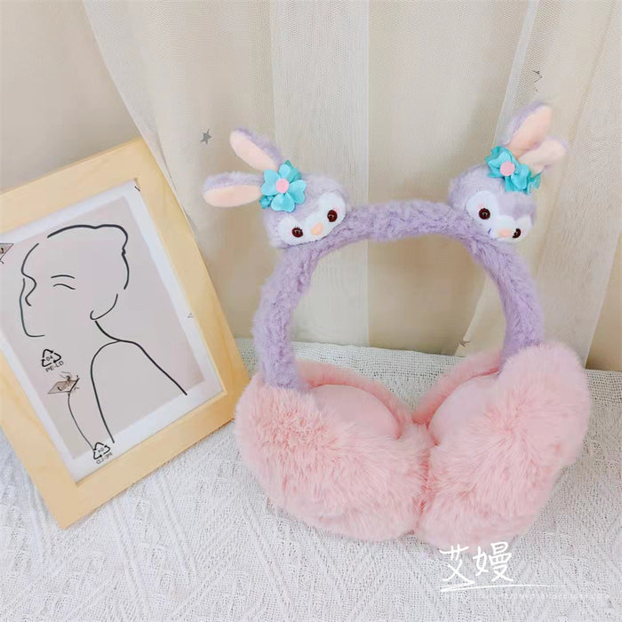 Wholesale Earmuff Plush Foldable Cute Cartoon Warm Winter (M) MOQ≥3 JDC-EF-AiMan006