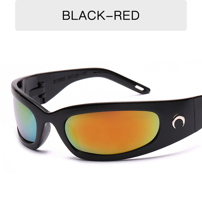 Wholesale AC Lens Colorful Reflective Personality Sunglasses JDC-SG-MaNa004