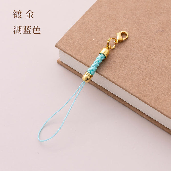 Wholesale Keychain Iron Polyester Handmade Material Accessories Lanyard 10pcs JDC-KC-JuZ002