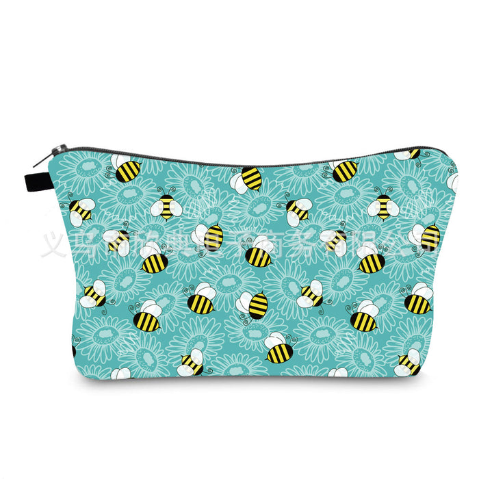 Wholesale printed pattern cosmetic bag waterproof JDC-CB-XinD007