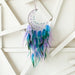 Jewelry WholesaleWholesale vintage blue purple feather Dreamcatcher JDC-DC-MGu007 Dreamcatcher 梦罟 %variant_option1% %variant_option2% %variant_option3%  Factory Price JoyasDeChina Joyas De China