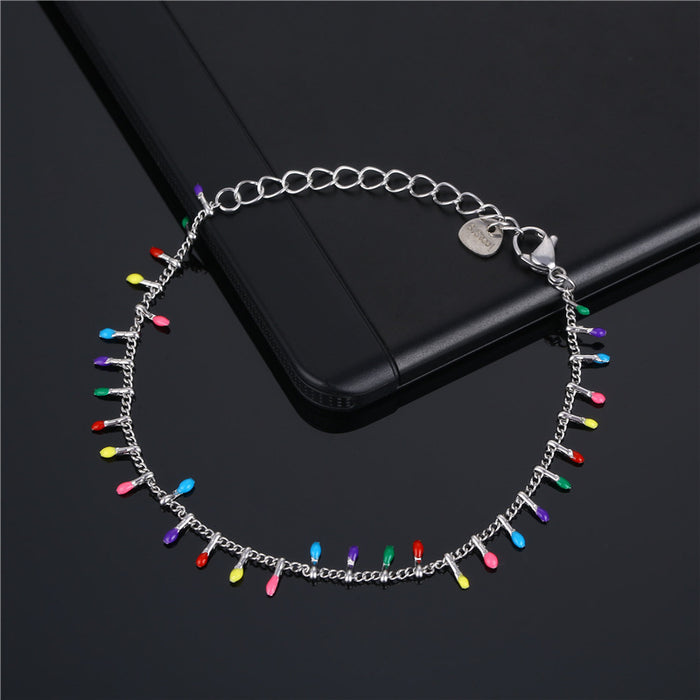 Jewelry WholesaleWholesale seven color drip pearl rhinestone bohemian stainless steel bracelet JDC-BT-Mingm002 Bracelet 敏萌 %variant_option1% %variant_option2% %variant_option3%  Factory Price JoyasDeChina Joyas De China