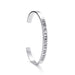 Jewelry WholesaleWholesale C-shaped titanium steel opening adjustable bracelet JDC-BT-ZhangM001 Bracelet 展梦 %variant_option1% %variant_option2% %variant_option3%  Factory Price JoyasDeChina Joyas De China