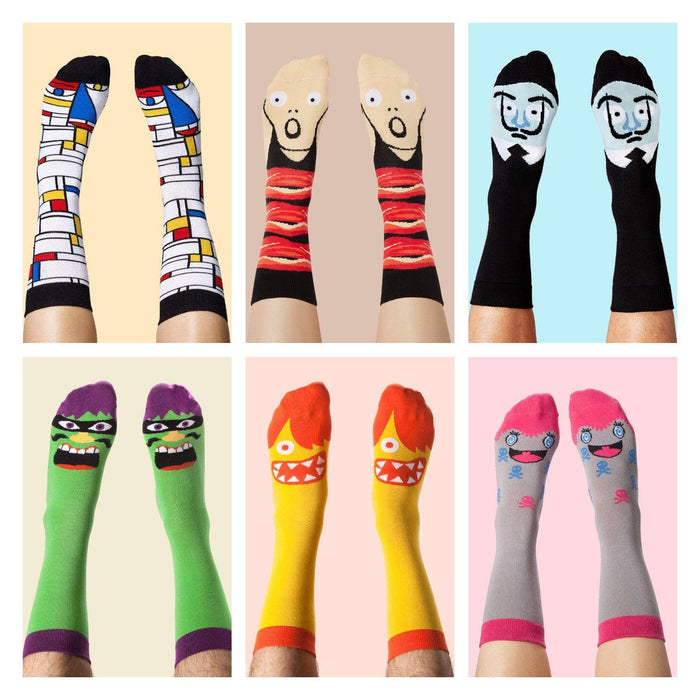 Wholesale socks fabric cartoon personality painting tide socks cotton socks JDC-SK-QAng011