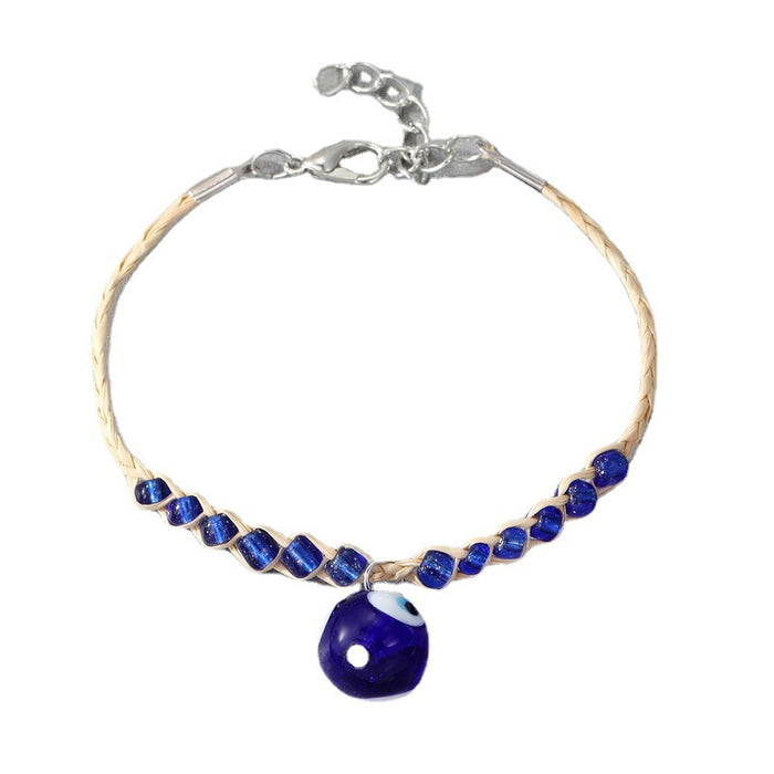 Wholesale Bracelet Resin Evil Eye Heart Adjustable JDC-BT-Gm002