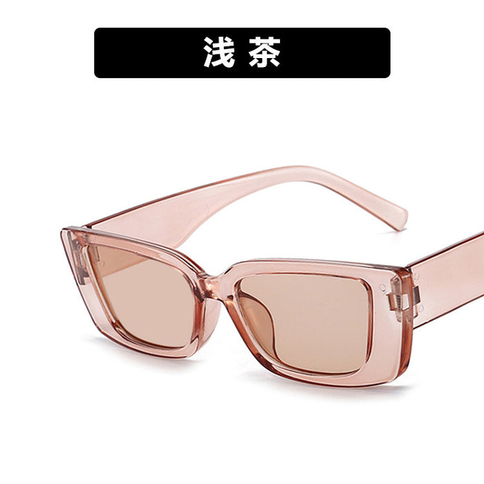 Wholesale Jelly Color Square Sunglasses JDC-SG-KD160