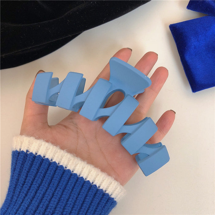 Wholesale Klein Blue Tie Grip Temperament Hair Grip JDC-HC-Lyuan002