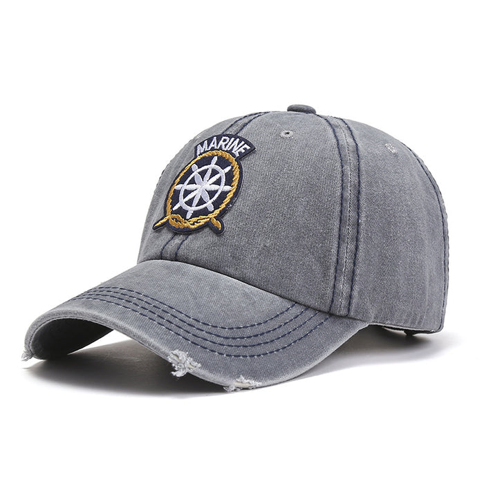 Wholesale Washed Cotton Hat Patch Embroidered Baseball Cap MOQ≥2 JDC-FH-GSYH208