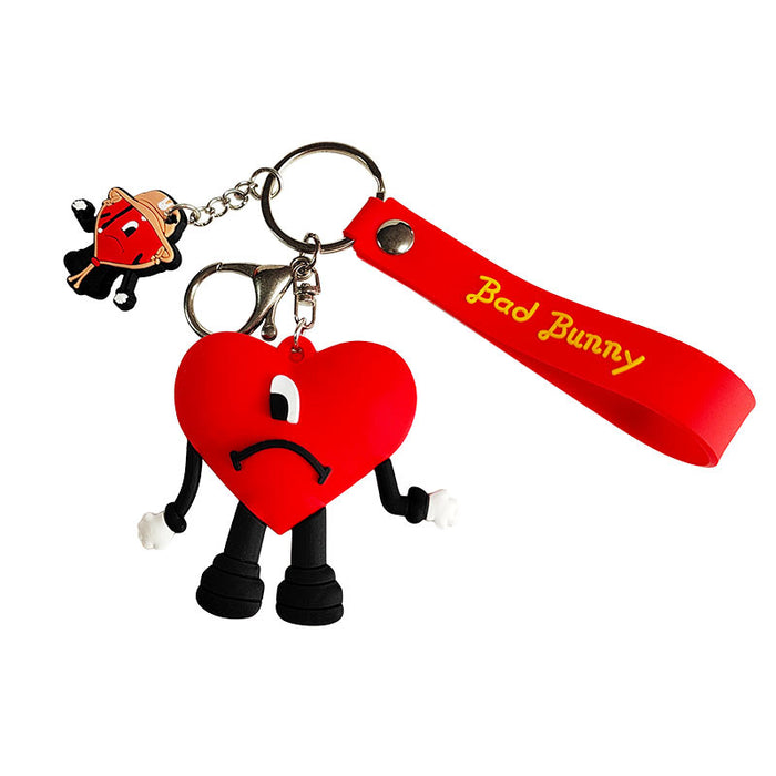 Wholesale Keychains PVC Hardware Love Cute Cartoon (M) MOQ≥5 JDC-KC-MaiQii001