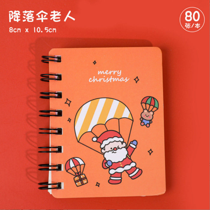 Wholesale Notebook Paper Cartoon Christmas Coil Book JDC-NK-KuY005