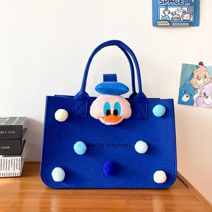 Wholesale Cartoon Felt Storage Bag Tote Bag (M) JDC-HB-NJia002