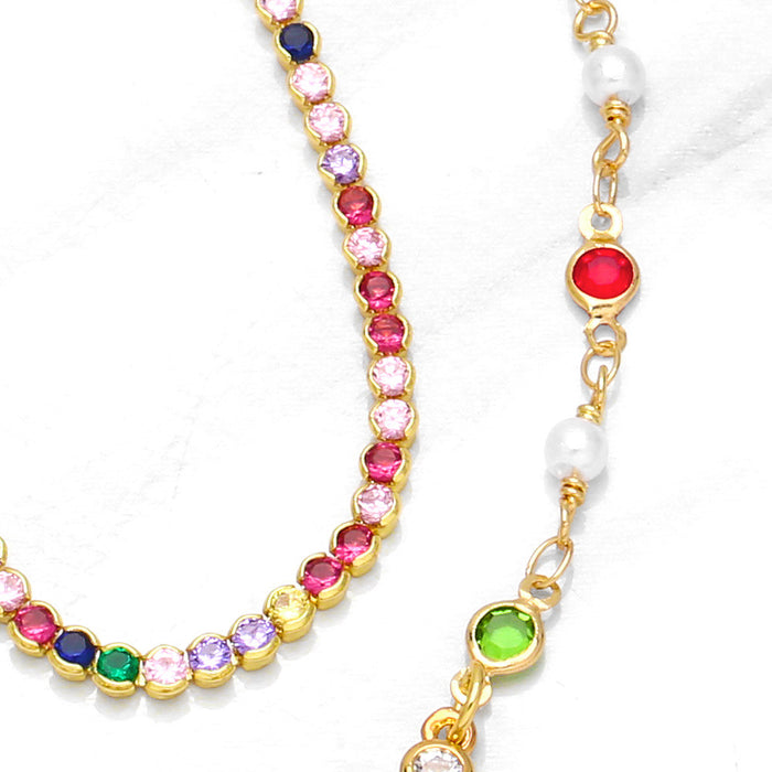 Wholesale necklace women niche design collarbone chain JDC-NE-AS574