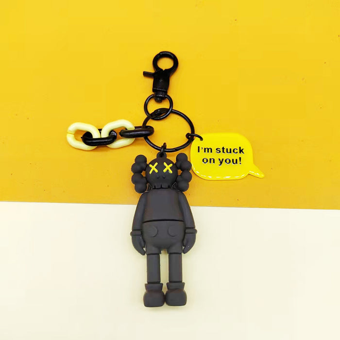 Wholesale doll doll pendant hipster keychain schoolbag pendant JDC-KC-PinL002