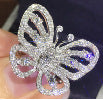 Wholesale Butterfly Dragonfly Series Combination Ring JDC-RS-ChenR052