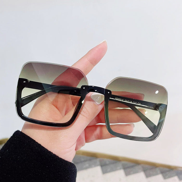 Jewelry WholesaleWholesale large frame thin anti ultraviolet Sunglasses JDC-SG-PLS043 Sunglasses 普琳丝 %variant_option1% %variant_option2% %variant_option3%  Factory Price JoyasDeChina Joyas De China