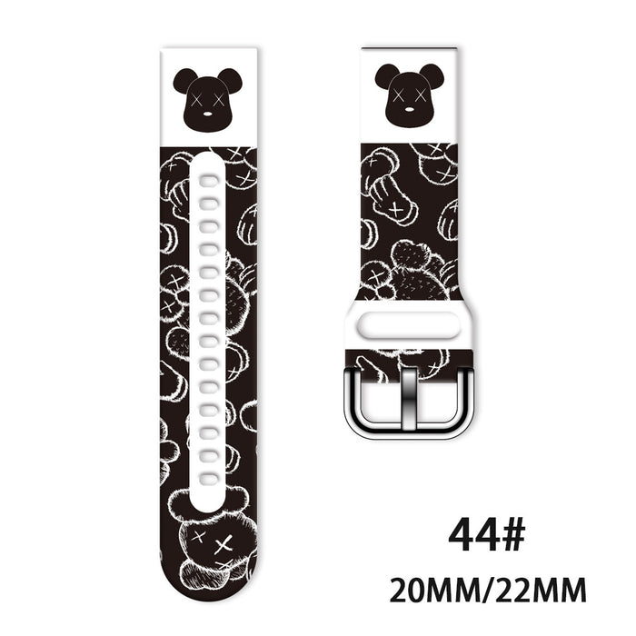 Wholesale Printed Tpu Watch Strap Wrist Strap JDC-WD-NuoQi051