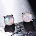 Jewelry WholesaleWholesale blue copper stud earrings JDC-ES-XinC001 Earrings 欣橙 %variant_option1% %variant_option2% %variant_option3%  Factory Price JoyasDeChina Joyas De China