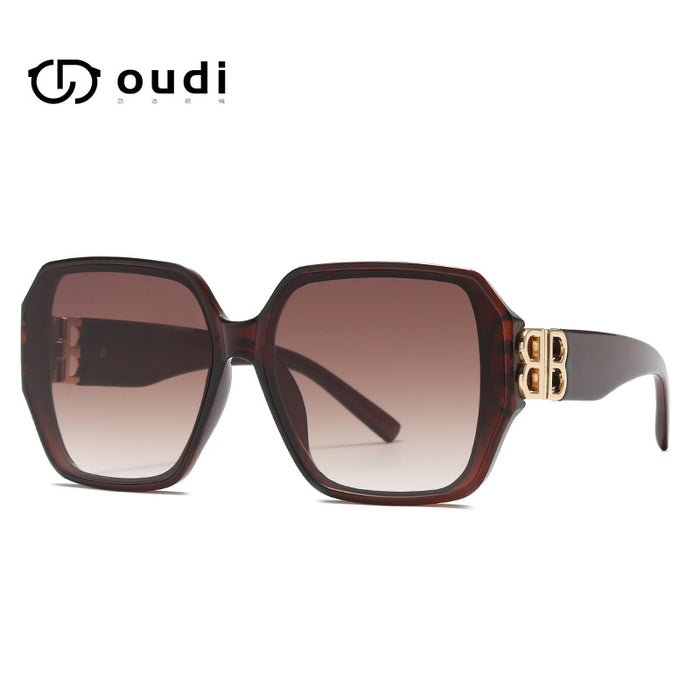 Wholesale gradient outdoor unisex sunglasses （F)  JDC-SG-HNB009