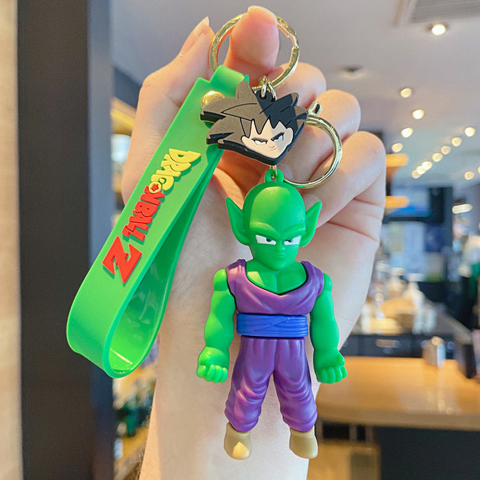 Wholesale Keychains For Backpacks Keychain Cute Goku PVC Epoxy Doll JDC-KC-JG237