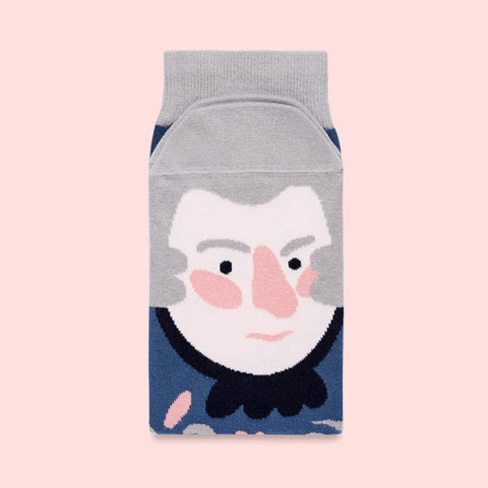 Wholesale socks fabric cartoon personality painting tide socks cotton socks JDC-SK-QAng012