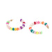 Jewelry WholesaleWholesale candy color C-shaped bohemian beaded earrings JDC-ES-MY252 Earrings 曼茵 %variant_option1% %variant_option2% %variant_option3%  Factory Price JoyasDeChina Joyas De China