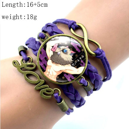 Wholesale Cool Handmade Leather Braided Bracelets MOQ≥2 (M) JDC-BT-YanY001