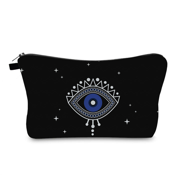 Wholesale Waterproof Cosmetic Bag Evil Eye Print JDC-CB-XinD004