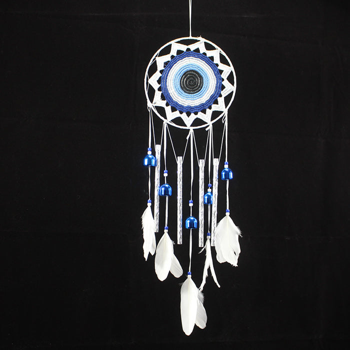 Wholesale Dreamcatcher Metal Bells Wind Chimes Ornaments MOQ≥2 JDC-DC-ChangX001