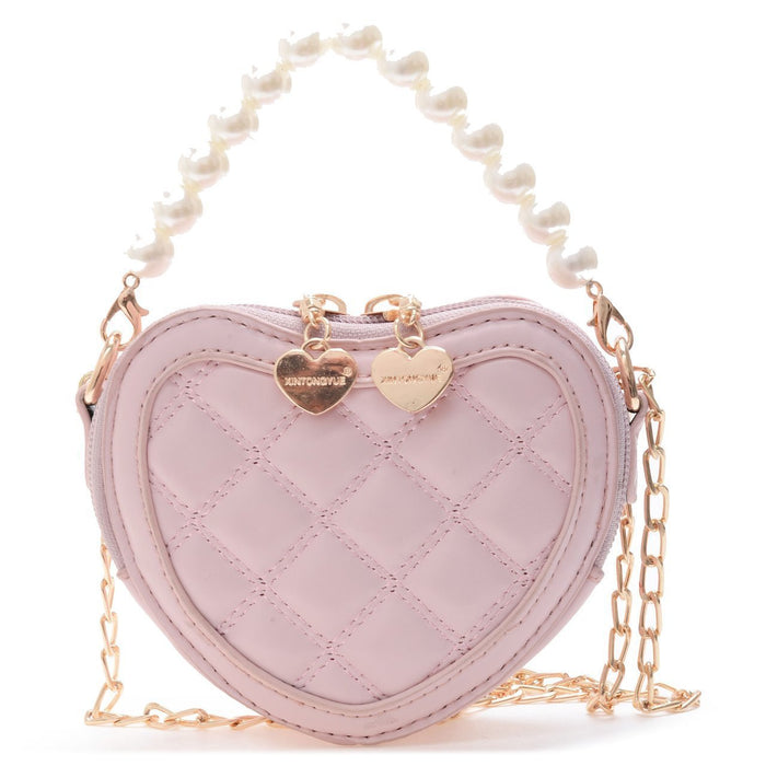 Jewelry WholesaleWholesale children love pearl handbag JDC-HB-KM014 Handbags 卡曼 %variant_option1% %variant_option2% %variant_option3%  Factory Price JoyasDeChina Joyas De China