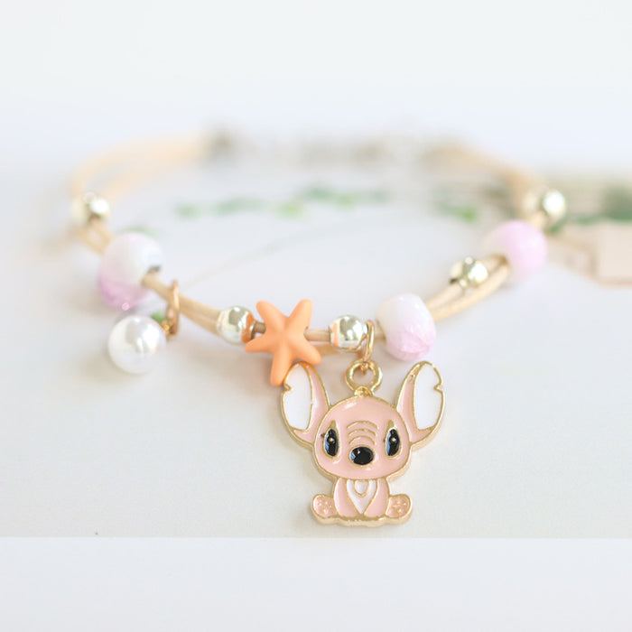 Wholesale Bracelet Alloy Ceramic Cartoon Hand Strap MOQ≥2 (S) JDC-BT-YiXiang002