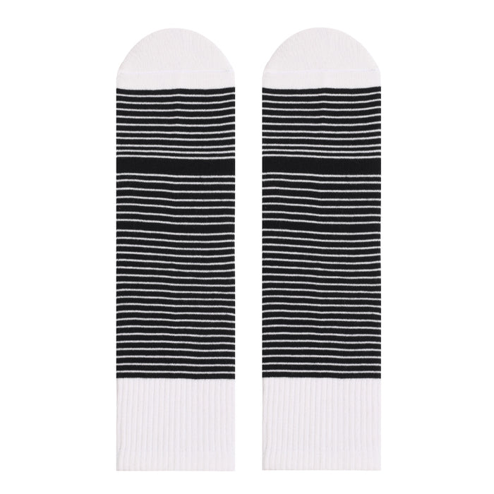 Wholesale Socks Cotton Black and White Striped Cat JDC-SK-DFF003