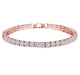 Jewelry WholesaleWholesale Zircon Copper Platinum Plated Tennis Chain Bracelet JDC-BT-RuoS001 Bracelet 若瑟 %variant_option1% %variant_option2% %variant_option3%  Factory Price JoyasDeChina Joyas De China