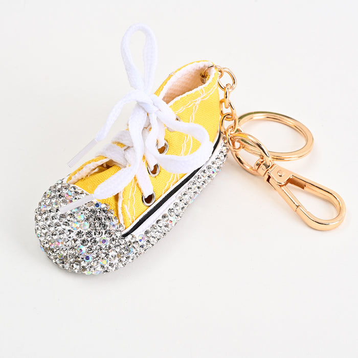 Jewelry WholesaleWholesale cartoon small shoes micro-diamond keychain JDC-KC-JFan001 Keychains 锦帆 %variant_option1% %variant_option2% %variant_option3%  Factory Price JoyasDeChina Joyas De China