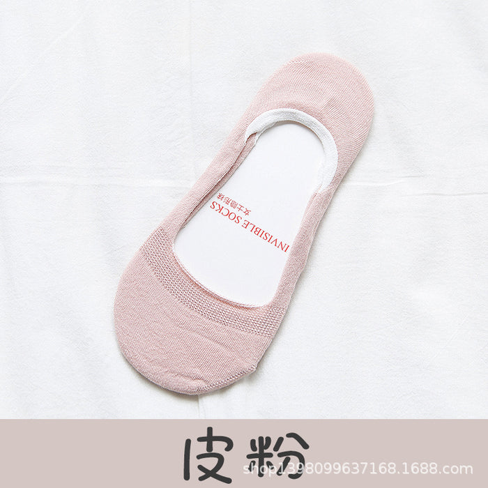 Jewelry WholesaleWholesale Ladies Thin Summer Cotton Shallow Non-Slip Boat Socks JDC-SK-JiaF002 Sock 嘉菲 %variant_option1% %variant_option2% %variant_option3%  Factory Price JoyasDeChina Joyas De China