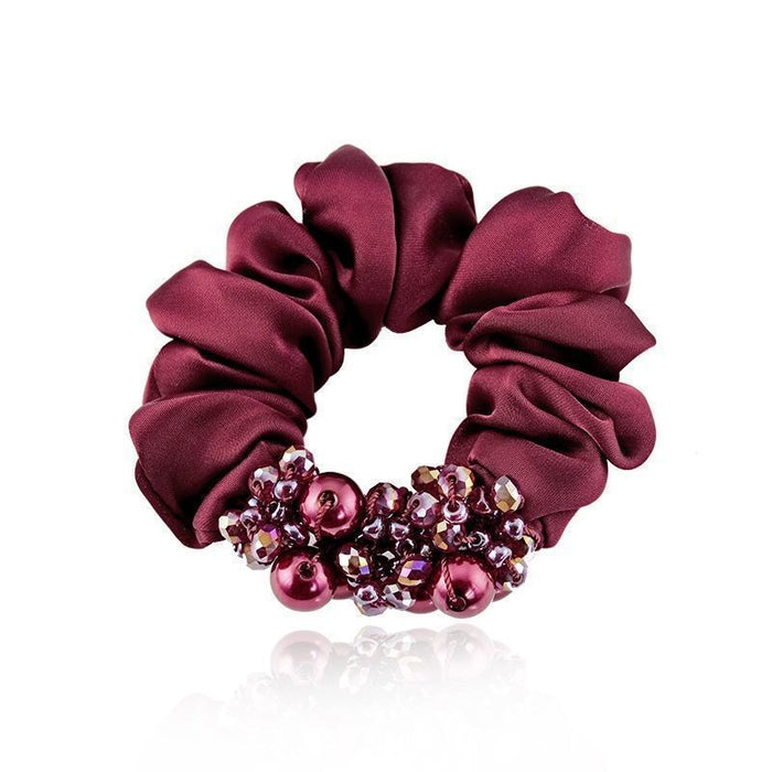 Wholesale High Elasticity Headband Pearl Hair Ring JDC-HS-JShi002