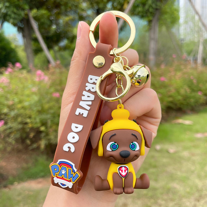 Wholesale cartoon paparazzi series doll key chain ring JDC-KC-FeiRun075