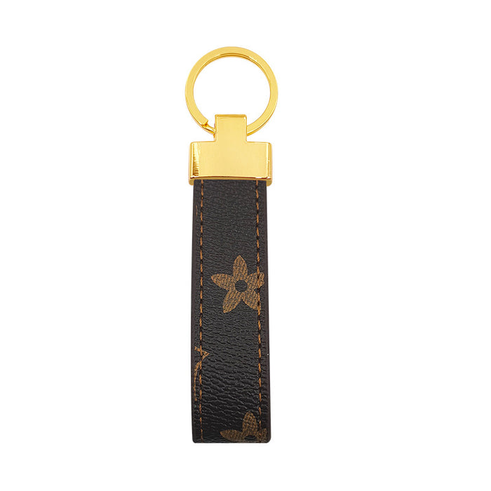 Wholesale Leather Lanyard Keychain MOQ≥2 (F) JDC-KC-ShiZ002