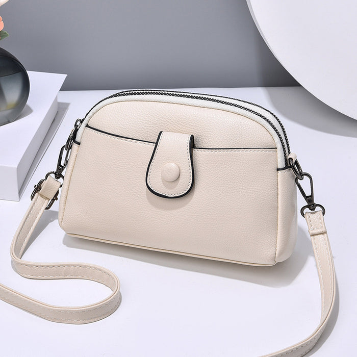 Wholesale Shoulder Bag PU Simple Handheld Messenger JDC-SD-Zuoge002