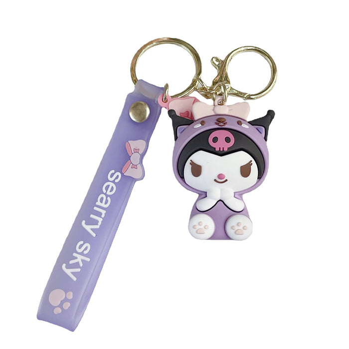 Wholesale Cartoon Soft Rubber Alloy Cute Keychain (M) MOQ≥2 JDC-KC-JuShu001